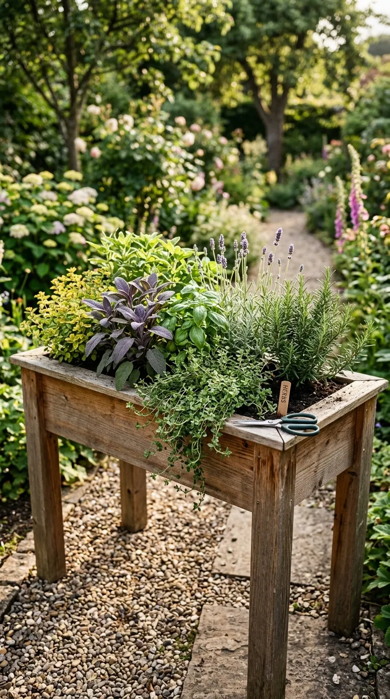 Olive oil with rosemary herb butter and infused vinegar for herb garden ideas